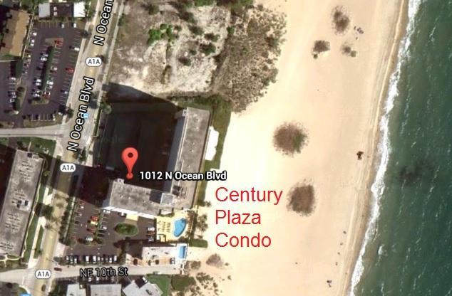 Century Plaza Pompano Beach Aerial
